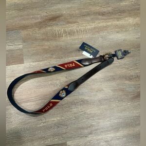 Polo Ralph Lauren Polo Lion Crest Needlepoint Belt Mens Size 34
